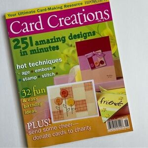 Card Creations Vol. 2 Magazine